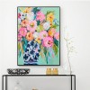 Abstract Palm Beachers Floral Prints and Poster Flower Canvas Oil Painting Glciee Home Decor Wall Art Cuadros for Living Room