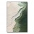 3D Ocean Wave Green Texture Oil Painting #Iris01