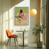 Afternoon Pour – Figurative Vintage Picnic Painting for Lifestyle Wall Decor