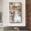 Ancient-Neutral Tones abstract Wall Art - Textured Earthy Palette Modern Painting