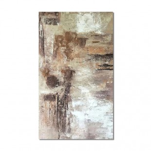 Ancient-Neutral Tones abstract Wall Art - Textured Earthy Palette Modern Painting