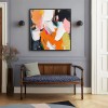 Burst of Color-Colorful abstract Painting | Handcrafted Wall Art on Canvas