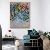 Colorful abstract Art: Bold Oil Painting for Vibrant Wall Decor