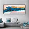 Contemporary abstract Art: Bold Color Strokes Wall Art