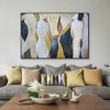 Conversations-Modern abstract Painting-Textured Canvas Wall Art for Modern Interiors