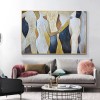 Conversations-Modern abstract Painting-Textured Canvas Wall Art for Modern Interiors