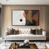 Cosmic Vortex-3D Textured abstract Geometric Painting for Modern Decor