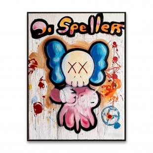 Da Speller – Playful Graffiti-Style Character Painting