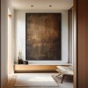 Deep Stillness – Large Textured abstract Wall Art for Calm Modern Spaces