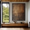 Deep Stillness – Large Textured abstract Wall Art for Calm Modern Spaces