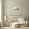 Dream Drift - 3D Cloud abstract Wall Art,Soft Tone Minimalist Decorative Painting