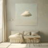 Dream Drift - 3D Cloud abstract Wall Art,Soft Tone Minimalist Decorative Painting
