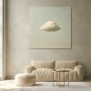 Dream Drift - 3D Cloud abstract Wall Art,Soft Tone Minimalist Decorative Painting