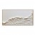 Dunes of Serenity-Beige and White Modern Horizontal Canvas Painting