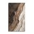 Earthly Tides-Textured abstract Vertical Oil Painting in Earth Tones