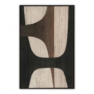 Earthy Elegance - Wabi sabi Neutral abstract Canvas Art | Minimalist Wall Decor