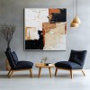 Earthy Layers-Modern abstract Painting | Textured Wall Art for Contemporary Interiors