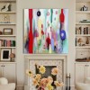 Echoes of Color - Large Colorful abstract Oil Painting Bold Textured Modern Canvas Wall Art