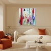 Echoes of Color - Large Colorful abstract Oil Painting Bold Textured Modern Canvas Wall Art