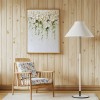 Floral Cascade-3D Textured Floral Oil Painting for Modern & Minimalist Interiors