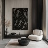 Fluid Silhouettes: abstract Art