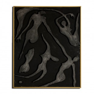 Fluid Silhouettes: abstract Art