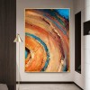Gold and Jade-Large abstract Painting with Gold & Jade Tones for Living Rooms