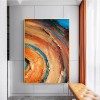 Gold and Jade-Large abstract Painting with Gold & Jade Tones for Living Rooms