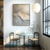 Golden Break – Sculptural Wave Textured Wall Art 3D Textured abstract Wave Art