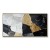 Golden Mosaic Harmony: Modern Luxe Geometric abstract Art - Textured Wall Decor