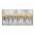Golden Symphony-Textured abstract Canvas Painting in Gold & Gray for Modern Interiors