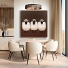 Hand-Painted Sheep Wall Art – Minimalist Animal Painting for Modern Home Decor