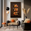 Hand-Painted Stacked Sheep Wall Art – Minimalist Animal Canvas Painting for Modern Home Decor