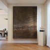 Inner Horizon – Textured abstract Wall Art with Meditative Depth