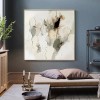 Ivory Sand-Neutral abstract Textured Canvas Painting for Modern & Minimalist Interiors