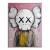 KAWS-Inspired Pop Graffiti Art | XX-Eyes & Cloud-Ears abstract Painting | Handmade Decor for Living Room/Bedroom
