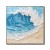 Majestic Ocean Wave:Impasto Style Ocean Wave Canvas Art - Textured Beach Scene Wall Decor, Modern Coastal Home Interiors Artwork