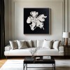 Minimal Bloom-2-Piece Minimalist Textured Floral Painting Set for Modern Interiors