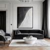 Minimalist Geometric Textured Painting for Modern & Industrial Interiors