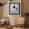 Mooncore Apple - Minimalist abstract Apple Painting Modern Geometric Wall Art