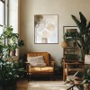 Neutral Large Textured abstract Artwork - Chic Minimalist Wall Decor for Modern Interiors