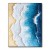 Ocean Edge: Textured Coastal Ocean Wave & Beach Oil Painting | Home Wall Decor Art
