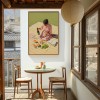 Picnic Bliss – Vintage Style Figurative Painting for Modern Wall Decor