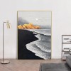 Promise of Love – abstract Coastal Oil Painting | Modern Landscape Wall Art