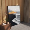 Promise of Love – abstract Coastal Oil Painting | Modern Landscape Wall Art