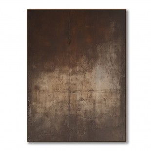 Quiet Interval – Textured abstract Wall Art with Calm Vertical Presence