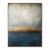 Seashore-abstract Coastal Oil Painting | Vertical Textured Ocean Wall Art for Modern Decor