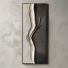 Serene Horizons-Modern Textured abstract Landscape Painting for Living Room or Office Decor