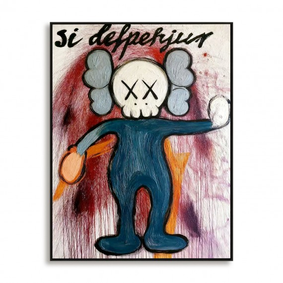 Si Deferiyu – Playful Contemporary Character Painting