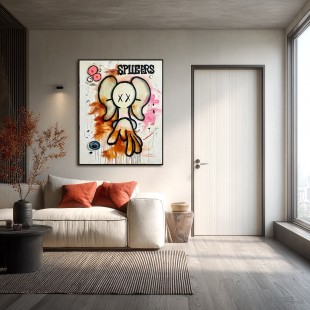 Spiers – Playful Character Wall Art for Creative Spaces